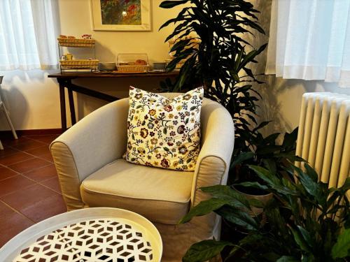 Posezení v ubytování La Nuova Dimora B&B
