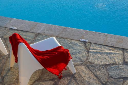 Πισίνα στο ή κοντά στο Villas Velanidies
