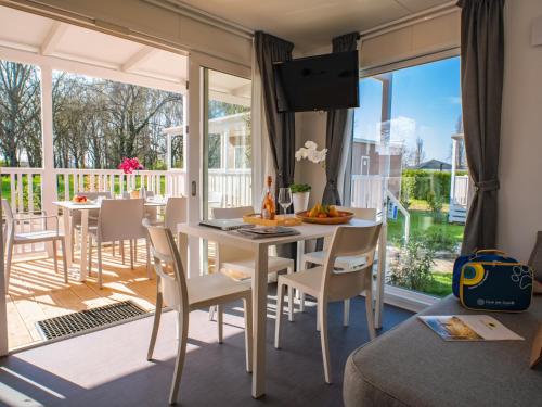 Μπαλκόνι ή βεράντα στο Club del Sole Bologna Easy Camping Village