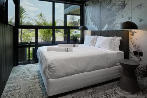 Cargo88 Hotelにあるベッド