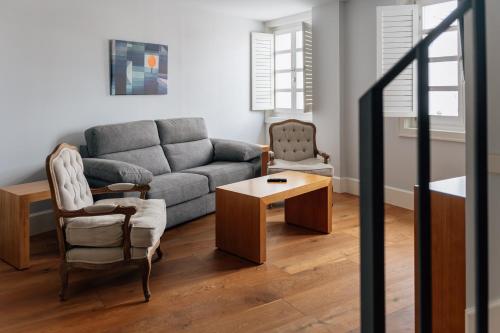 Posezení v ubytování Hotel Boutique Palacio Corredera