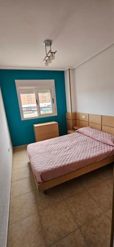 Postel nebo postele na pokoji v ubytování Apartamento 2ª Línea-Oropesa del Mar