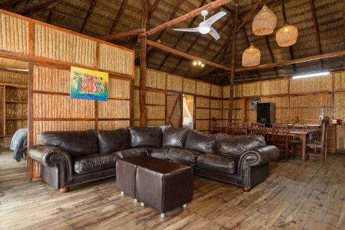 Χώρος καθιστικού στο Ocean Pearl Beach Lodge