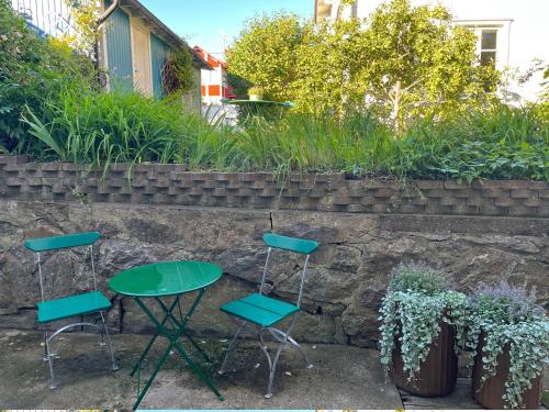 Un jardín fuera de Blå Huset