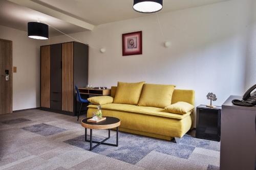 Χώρος καθιστικού στο Hotel Zerrenpach Látky