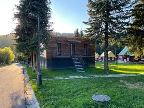 Κήπος έξω από το Hotel Zerrenpach Látky