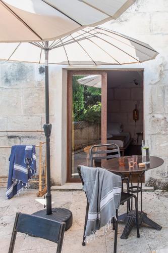 Ruang duduk di La Madeleine Arles