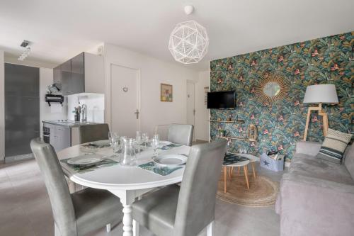 Appartement dans résidence calme à 100m de la plage