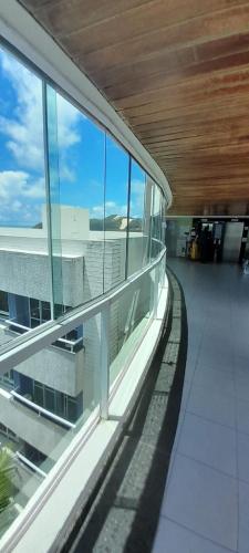 Μπαλκόνι ή βεράντα στο Sonia Flats Natal - No Apart Hotel Ponta Negra Beach