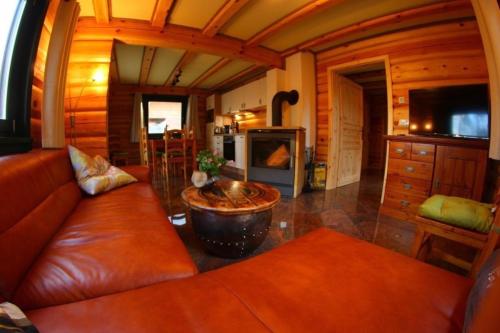 Χώρος καθιστικού στο Haus Fink, Tolles Ferienhaus in Fuhlendorf mit Sonniger Terrasse