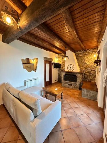 Χώρος καθιστικού στο Nature&Sea Chalet