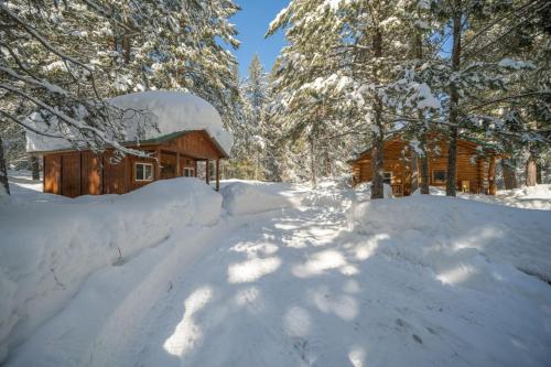 Το Bootjack Bungalow τον χειμώνα