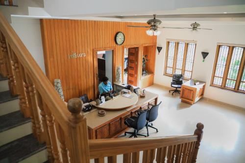 Posezení v ubytování Indeevara Luxury Resort and Spa, Wayanad