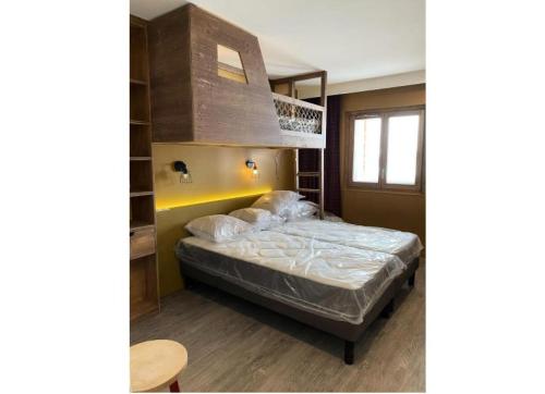 Postelja oz. postelje v sobi nastanitve Résidence Arietis - Atria-Crozats - maeva Home - Appartement 2 Pièces 5 Per 00