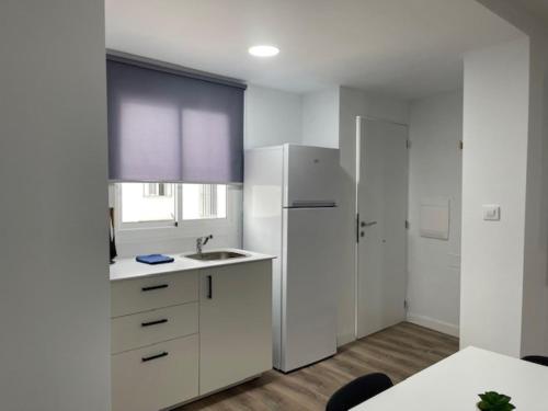Η κουζίνα ή μικρή κουζίνα στο Apartamento y Habitaciones privada Torre del Castillo