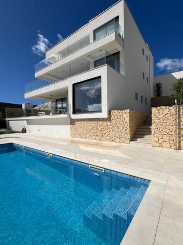 Πισίνα στο ή κοντά στο Luxury Sea View Penthouse "Marina Living" Pool, Adria, Split Region