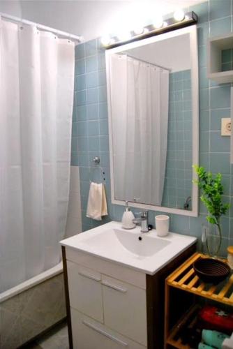Kúpeľňa v ubytovaní Habitación céntrica