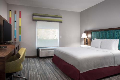 Ένα ή περισσότερα κρεβάτια σε δωμάτιο στο Hampton Inn Kingsland