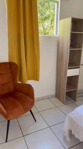 Postel nebo postele na pokoji v ubytování Calme et sérénité au Lamentin