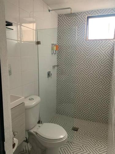 Ванная комната в Alojamiento en Tlaquepaque Céntro