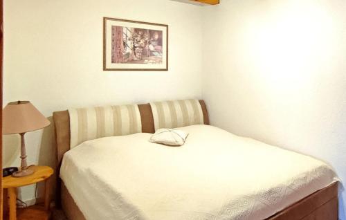 Postel nebo postele na pokoji v ubytování 1 Bedroom Awesome Apartment In Wokuhl-dabelow