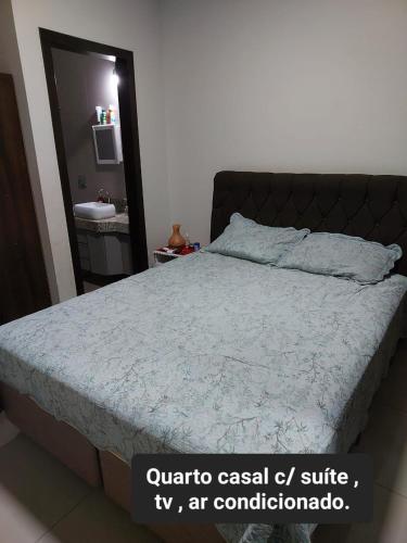 Postel nebo postele na pokoji v ubytování Casa de temporada