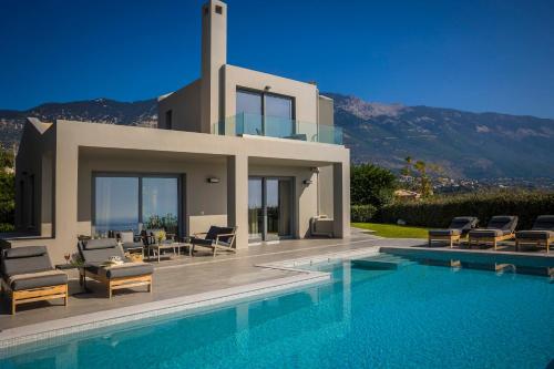 Fotografie z fotogalerie ubytování Luxury Villas Kefalonia v destinaci Trapezaki