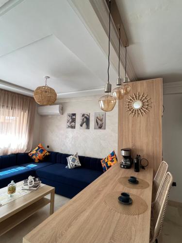 Posezení v ubytování Charming Appartment in Gueliz