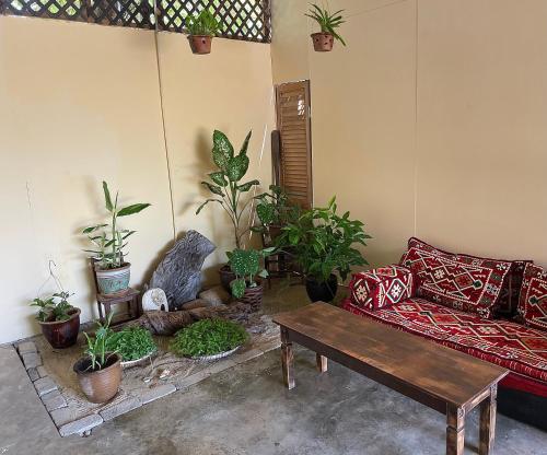 Χώρος καθιστικού στο Home Sol Guesthouse