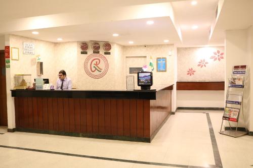 Vstupní hala nebo recepce v ubytování Ramee Guestline Tirupati