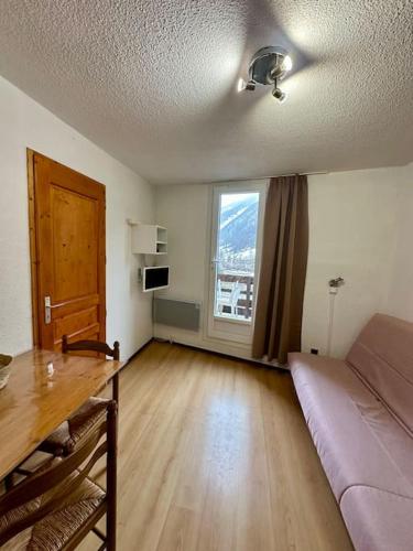 Posezení v ubytování Studio Pablotin d’Abriès