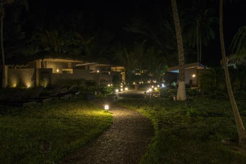 Jardín al aire libre en Isla Tajín
