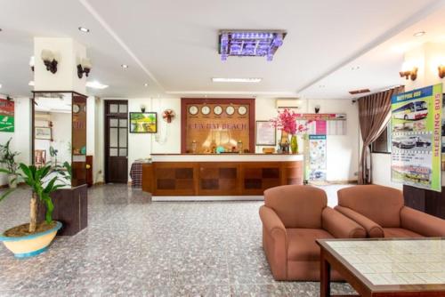 Lobby eller resepsjon på Cửa Đại Beach Hotel