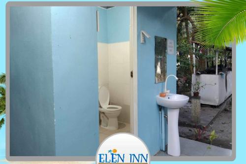 Kylpyhuone majoituspaikassa ELEN INN - Malapascua Island - Air-condition Room - SHARED TOILET AND BATH ROOM #5