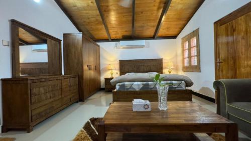 Ένα ή περισσότερα κρεβάτια σε δωμάτιο στο A Luxury Duplex in Dili City, Timor-Leste