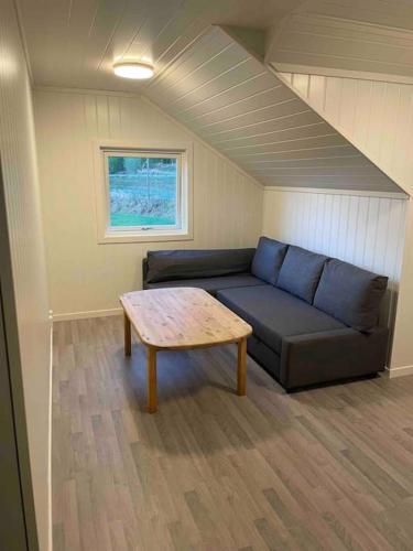 Χώρος καθιστικού στο New appartment in Lom inkl bedding