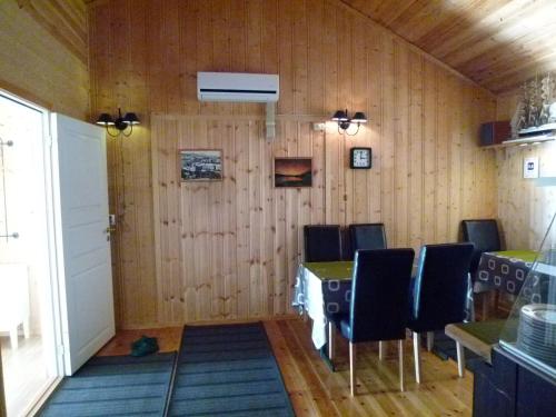 Istumisnurk majutusasutuses Bogen Hostel