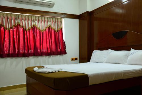 Postel nebo postele na pokoji v ubytování Hotel Tri Sea