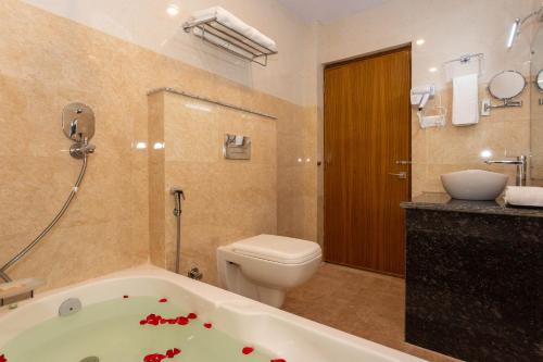 Kúpeľňa v ubytovaní Hotel Ghyampe Dada