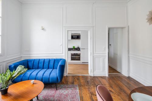 Dapur atau dapur kecil di Appartements Le 31bis
