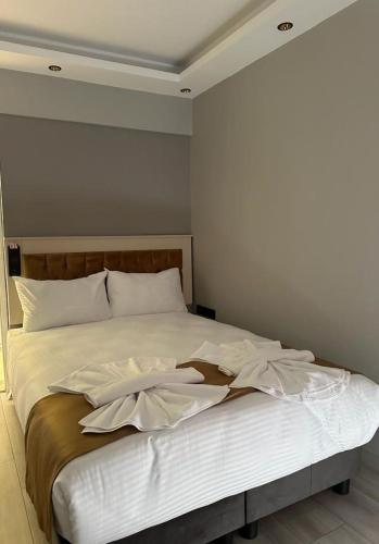 Postel nebo postele na pokoji v ubytování Sareban Hotel Istanbul