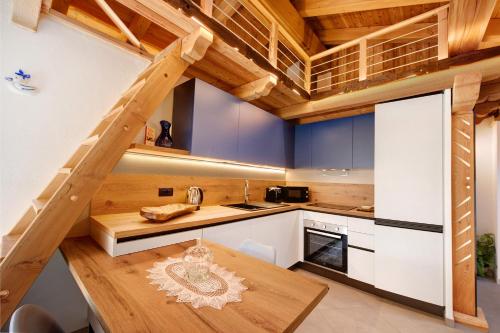 Dapur atau dapur kecil di Appartamenti Cucu - 3