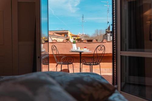 Uma varanda ou terraço em Hotel Modigliani
