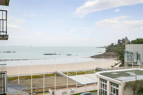 Appartement cosy 4 personnes vue mer DINARD centre