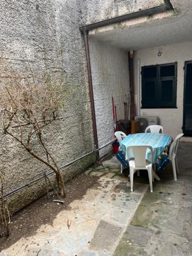 Kawasan patio atau luaran di CASA FELICITINA a pochi passi dal mare