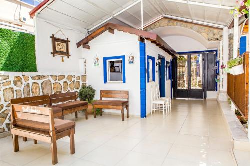 Posezení v ubytování MERVE BUTİK OTEL