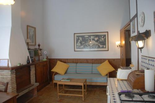 Zona de estar de Podere Conte Ràcani