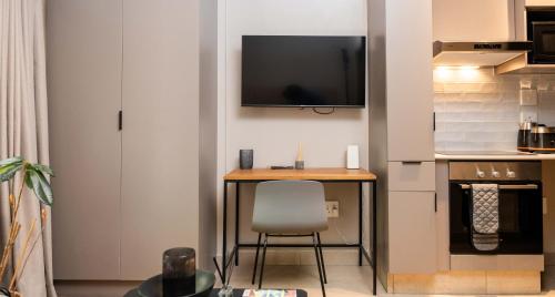 Dapur atau dapur kecil di BlackBrick Bedfordview ApartHotel
