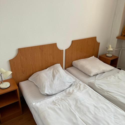 Postel nebo postele na pokoji v ubytování Hotel Avion