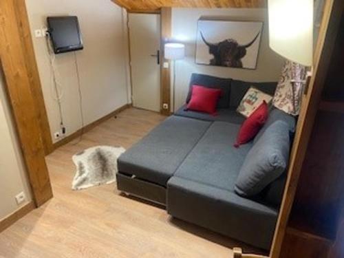 Appartement spacieux proche centre village avec balcon et vue Mont Blanc